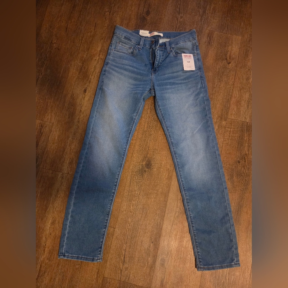 Levi's Light Blue Straight Leg Jeans
